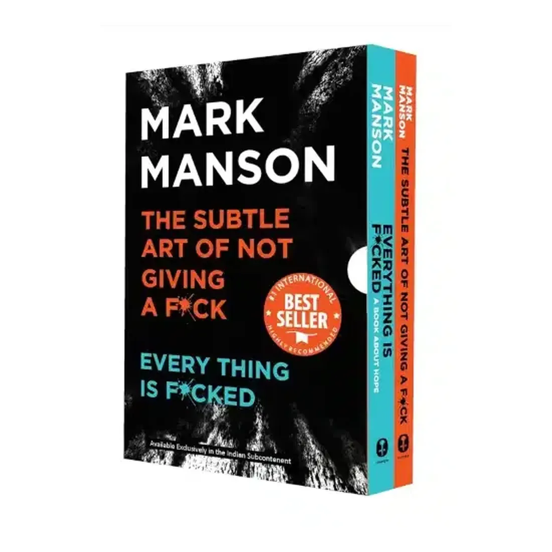 Mark Manson Boxset Hardcover Edition ( The Subtle Art Of Not Giving A F*Ck , Everything Is F*Cked)