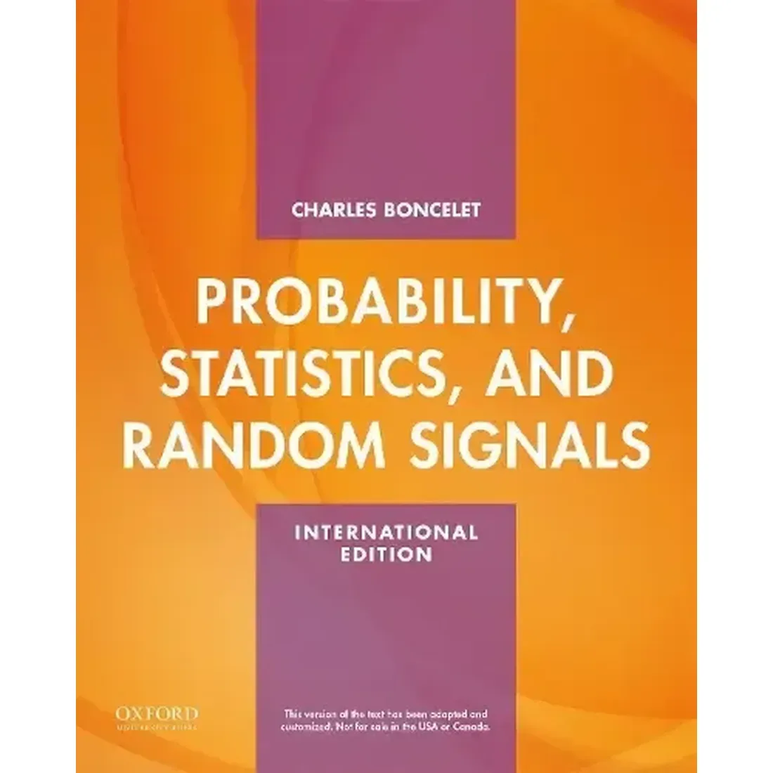 PROBABILITY STATISTICS AND RANDOM SIGNALS