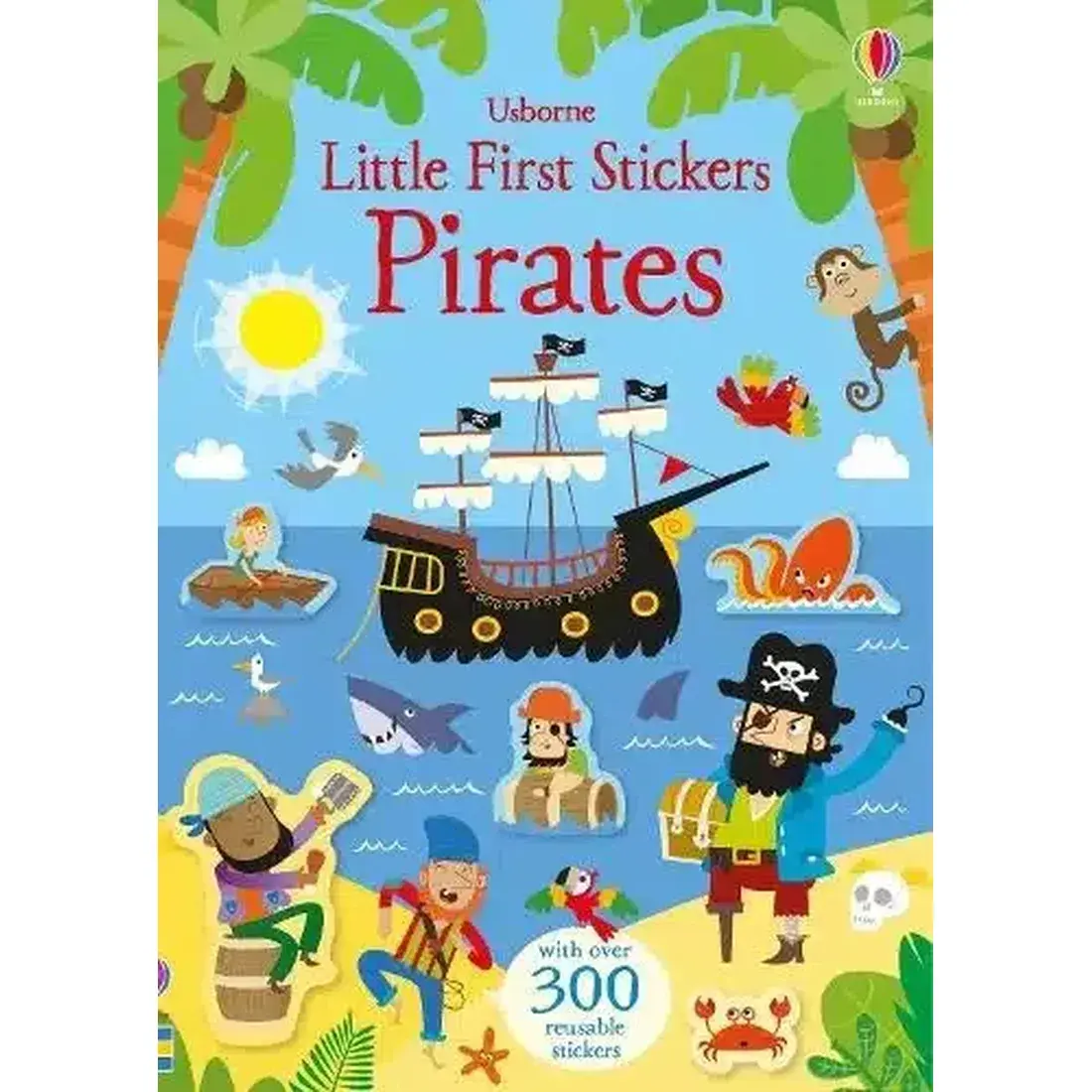 Usborne Little First Stickers- Pirates