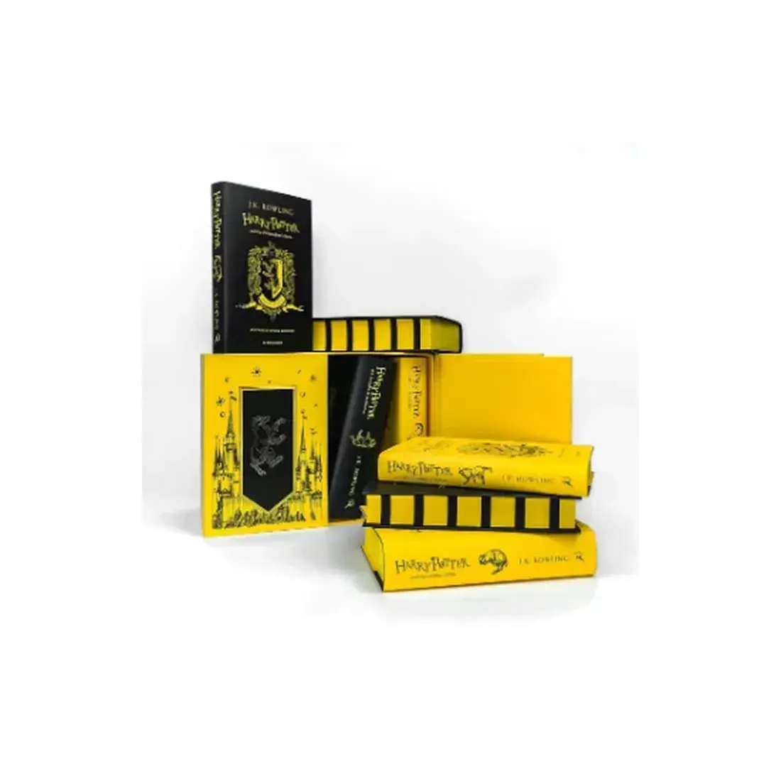 Harry Potter Hufflepuff House Editions Hardback Box Set