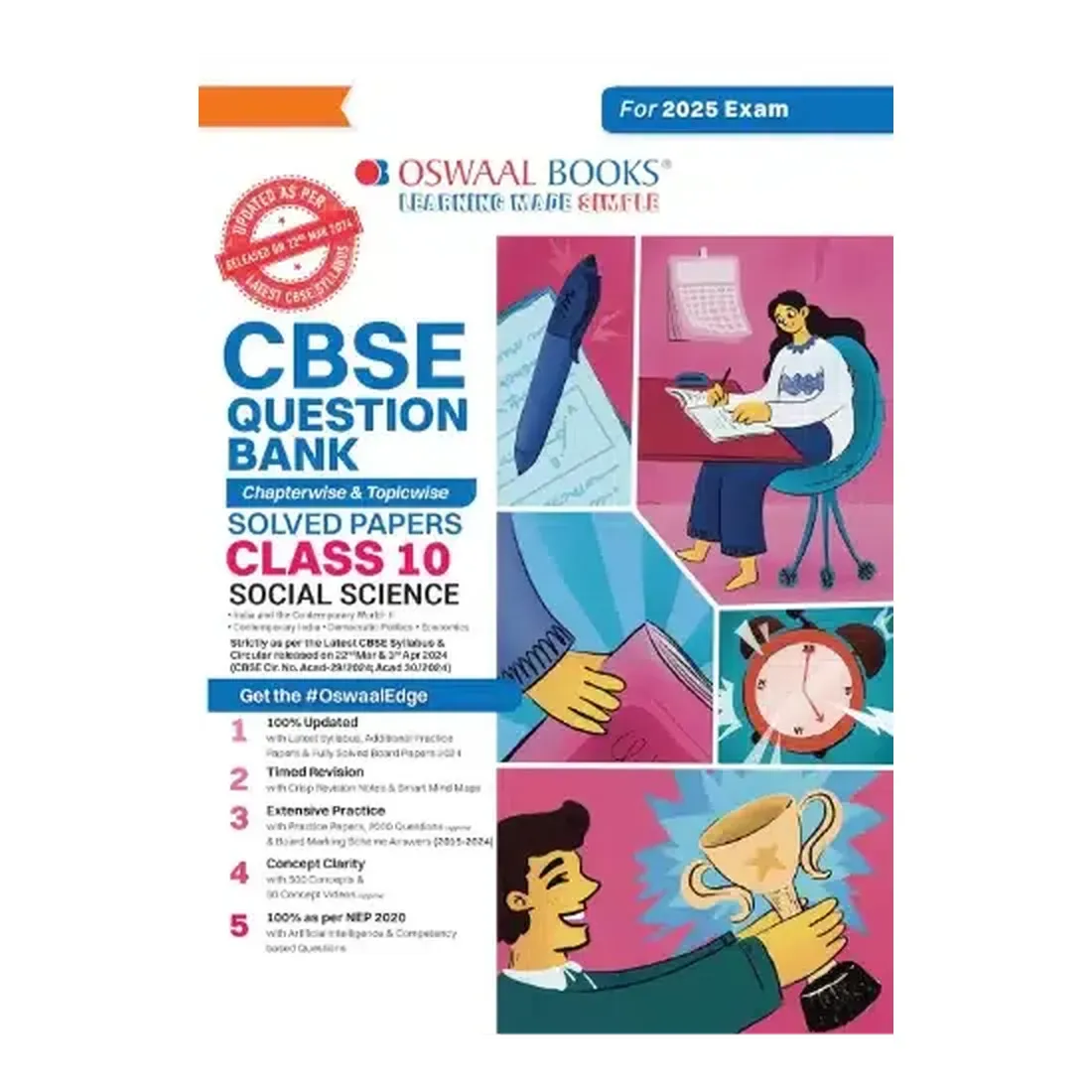 Oswaal CBSE Question Bank Class 10 Social Science
