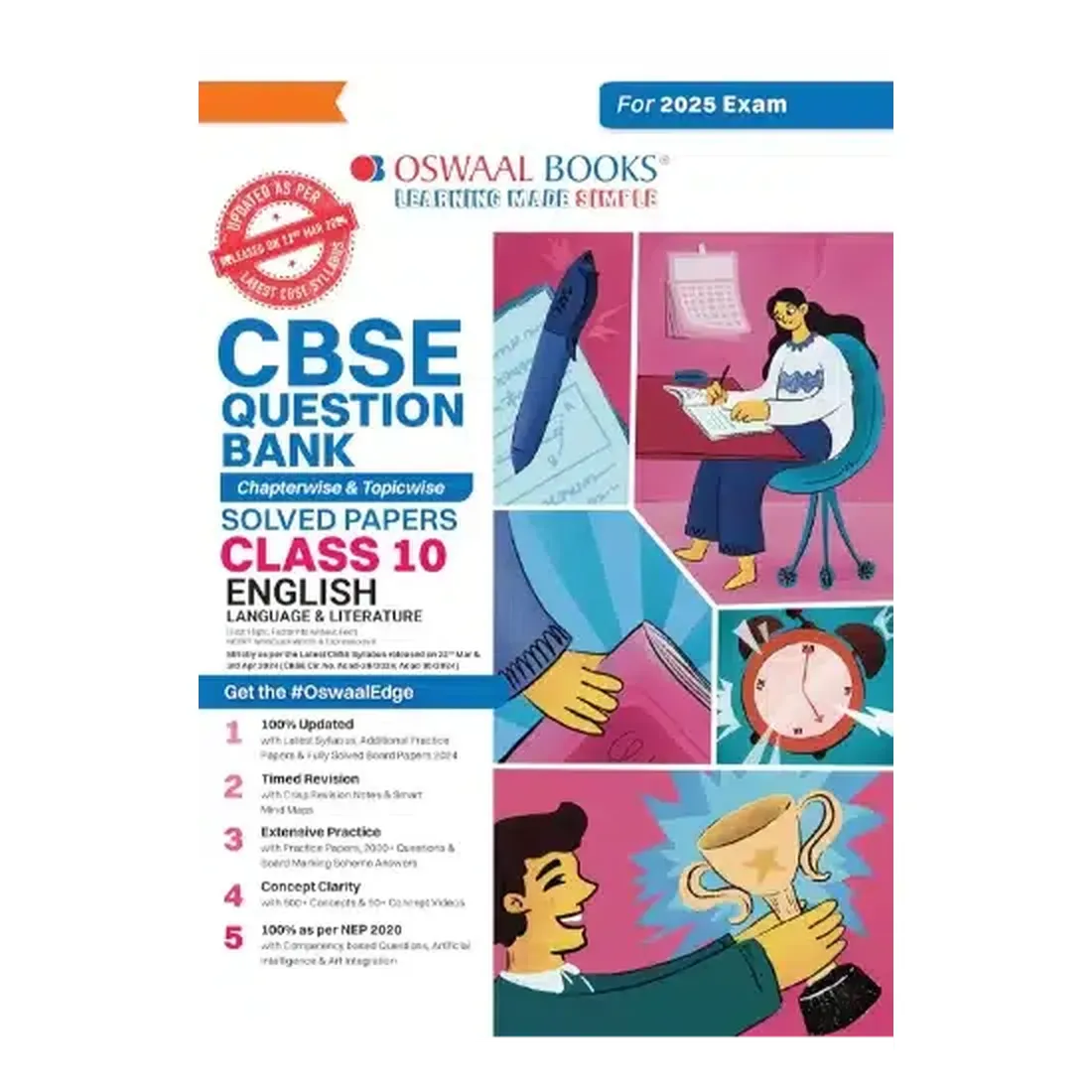 Oswaal CBSE Question Bank Class 10 English Language & Literature
