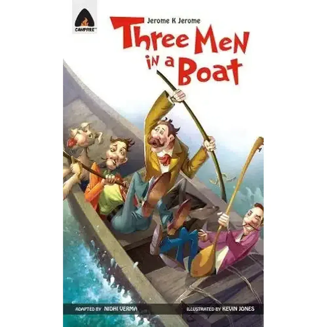 Three men In a boat