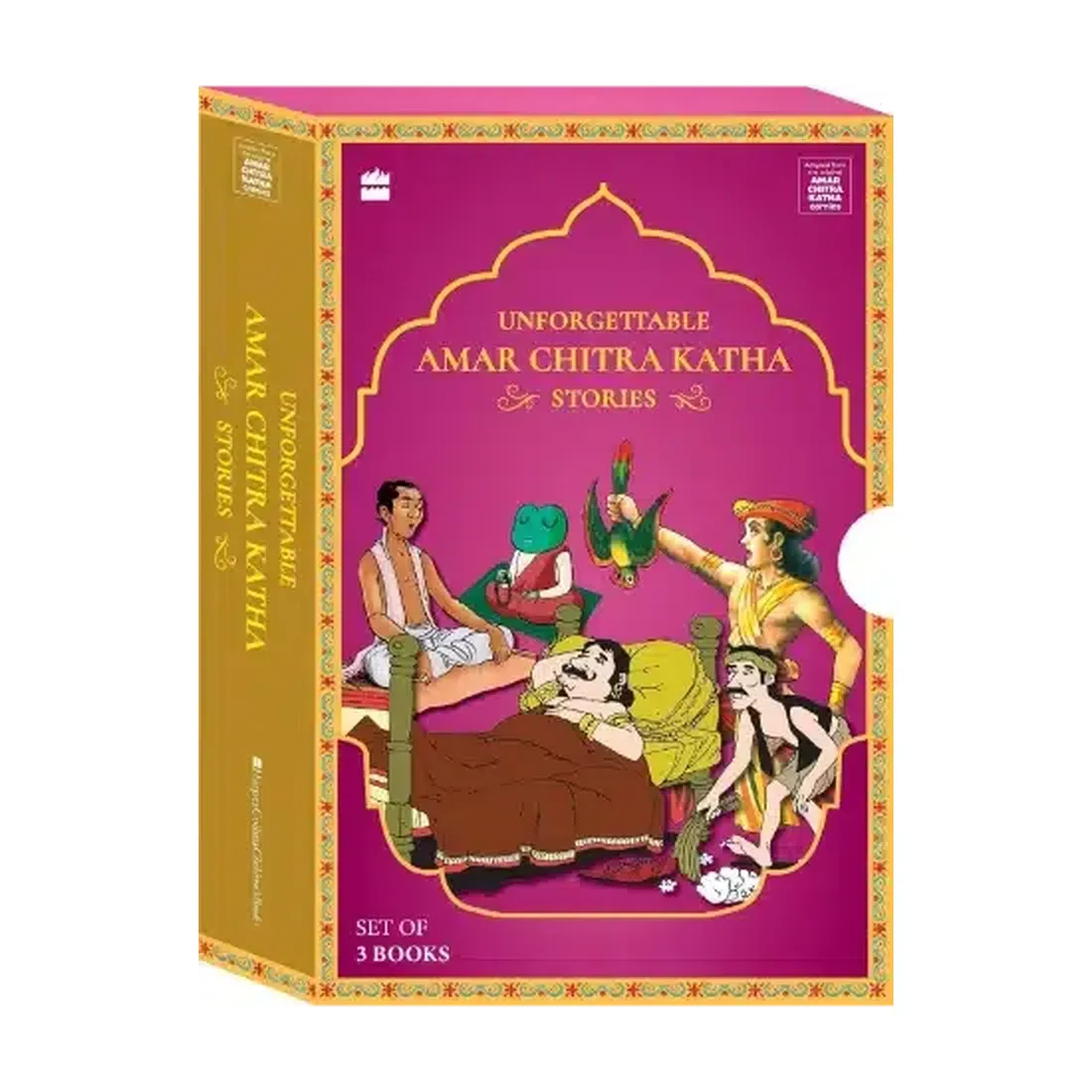 Unforgettable Amar Chitra Katha Stories : Set Of 3 Books