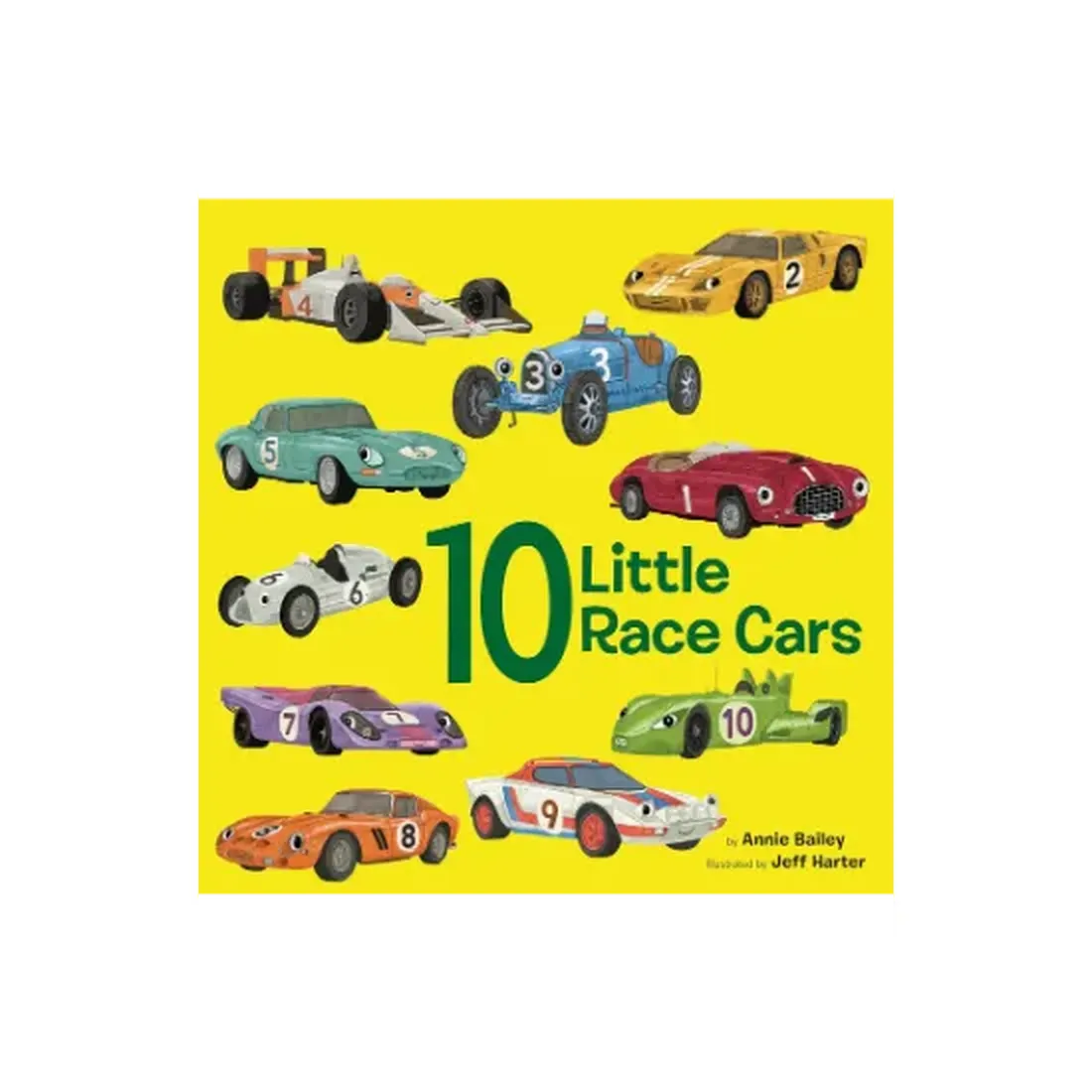 10 Little Race Cars